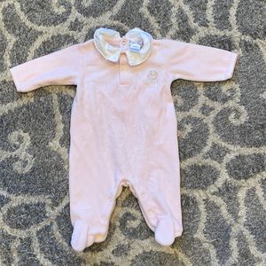 Ralph Lauren velour onesie